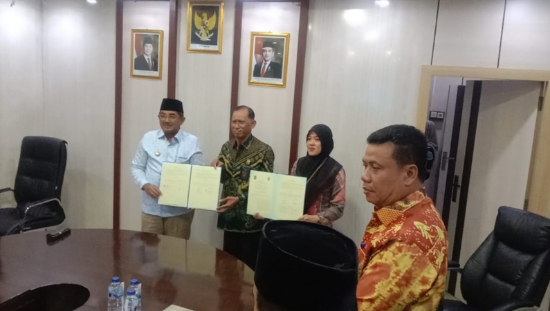 Ketua PTA Jambi hadiri MoU antara PA.Kuala Tungkal dan Pemerintah Kabupaten Tanjung Jabung Barat