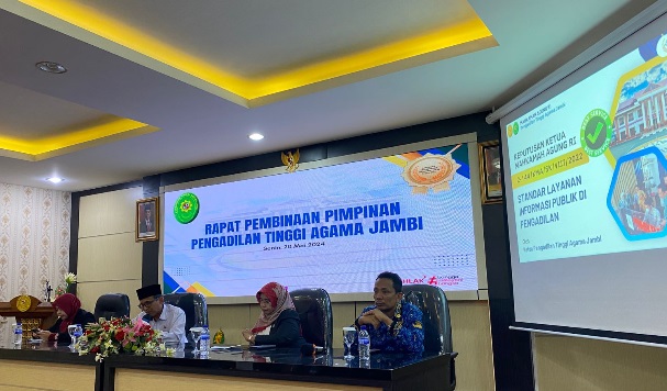PTA Jambi Laksanakan Sosialisasi Keputusan Ketua Mahkamah Agung RI No. 2-144/KMA/SK/VIII/2022