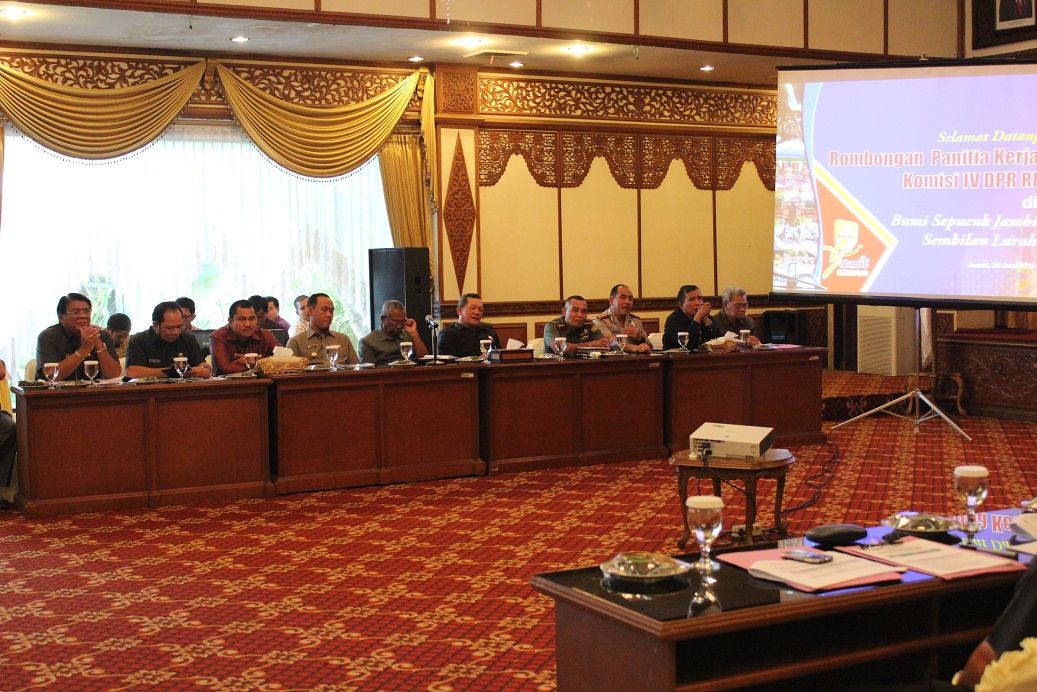 KPTA Jambi Hadiri Pertemuan dengan Panja Komisi IV DPR-RI